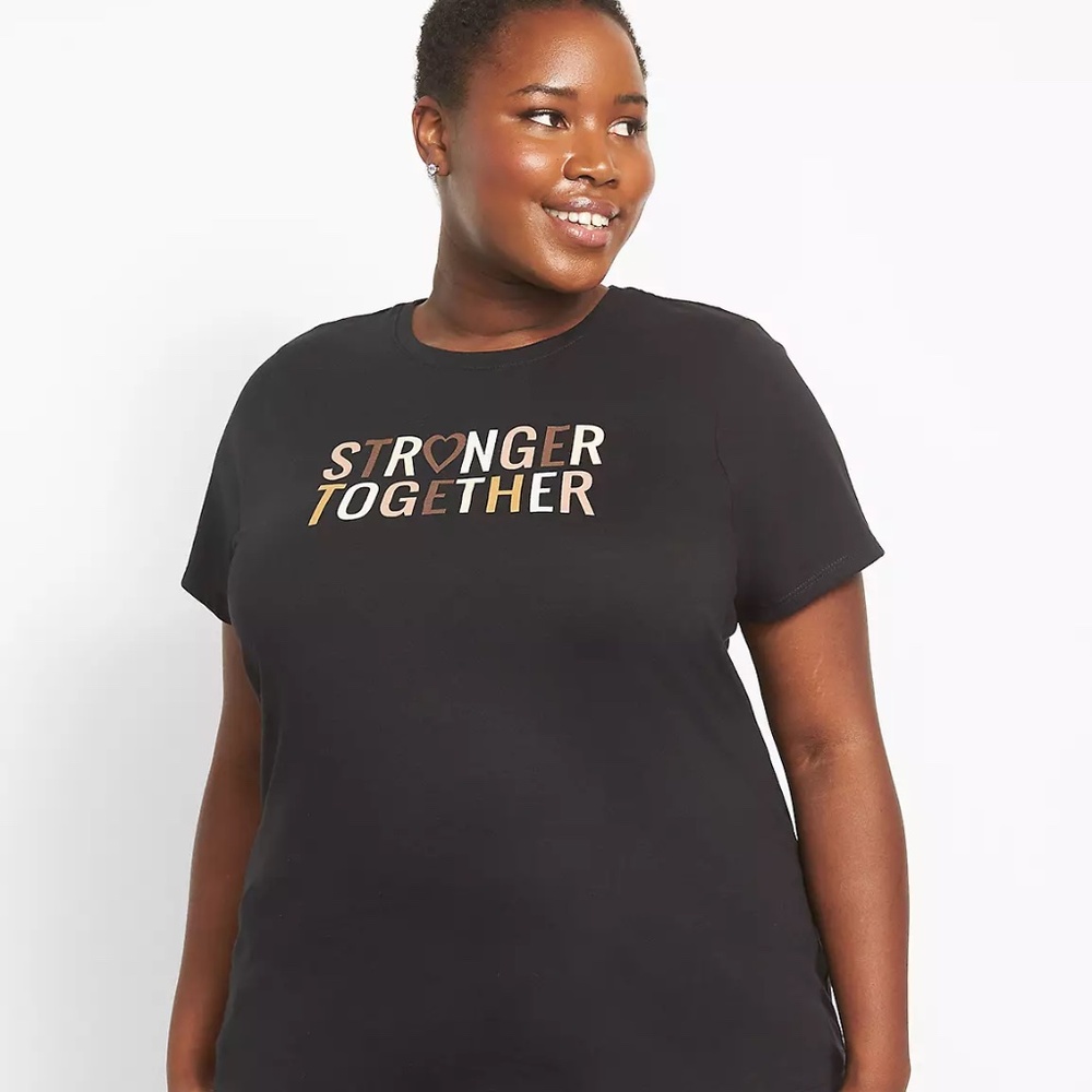 Lane Bryant Stronger Together Graphic Tee